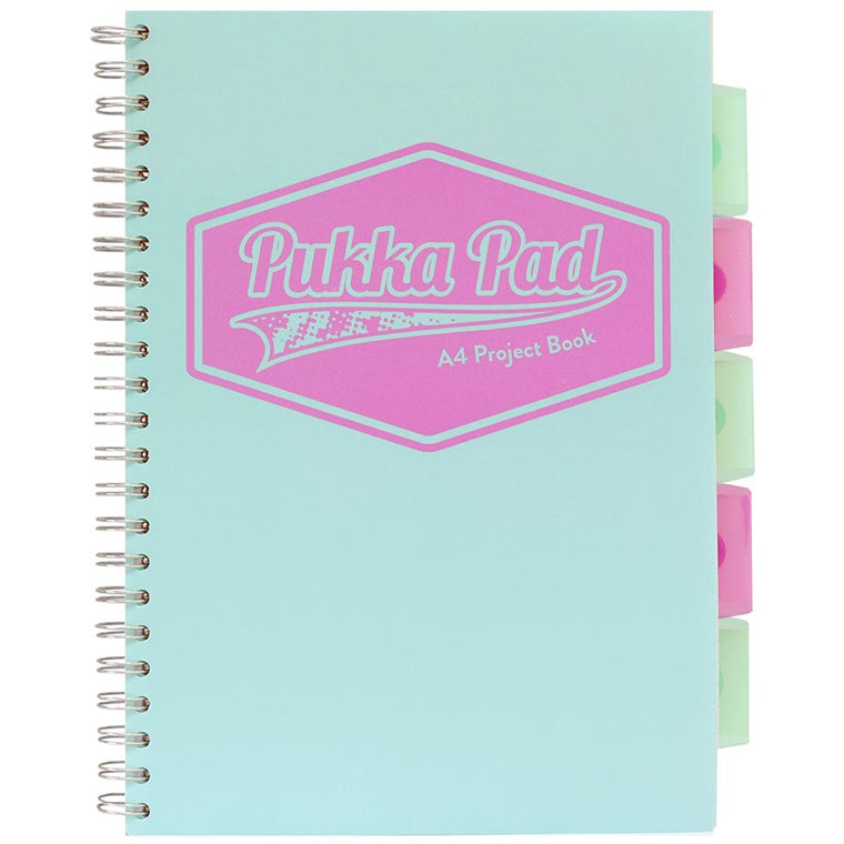 PUKKA 8630TLPST PUKKA 8630(TL)-PST Pukka Pastel Project Book A4 Teal