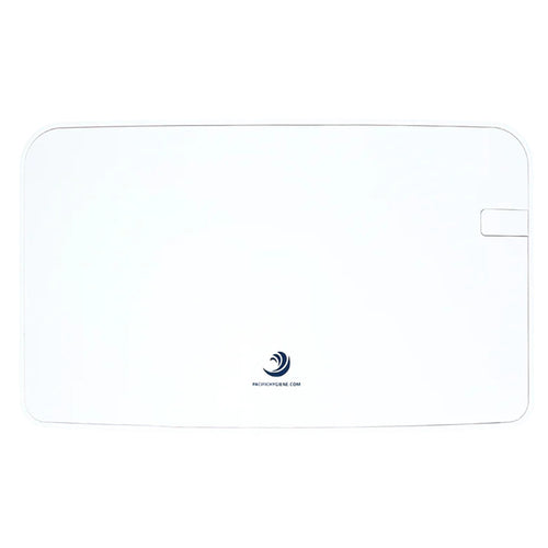 Pacific Quartz DQ38W - Quartz Double Toilet Roll Dispenser - White