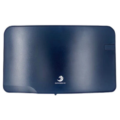 Pacific Quartz DQ38B - Quartz Double Toilet Roll Dispenser - Black