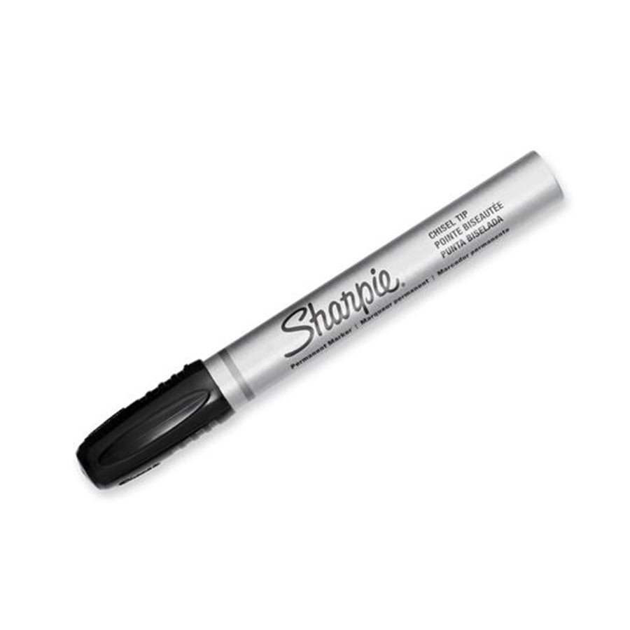 SHARPIE CDS20093051 - Metal Perm Marker (MOQ 12) w/ Durable Chisel Tip. Tough Durable