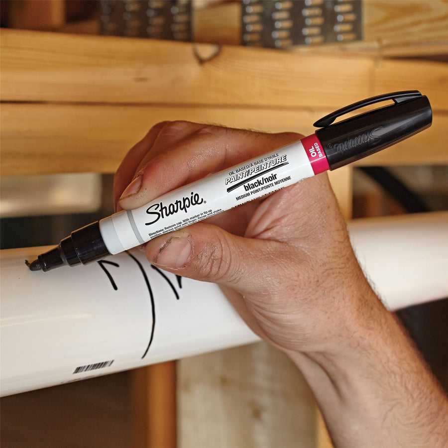 SHARPIE 1874989 - Single Paint Oil Based Medium Point Colour Marker Pen. Marks on Virtually any