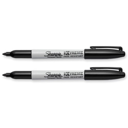 SHARPIE 1919845 - 2-Pack Extreme Permanent Marker w/ Fine Point Tip. Extreme Versatility