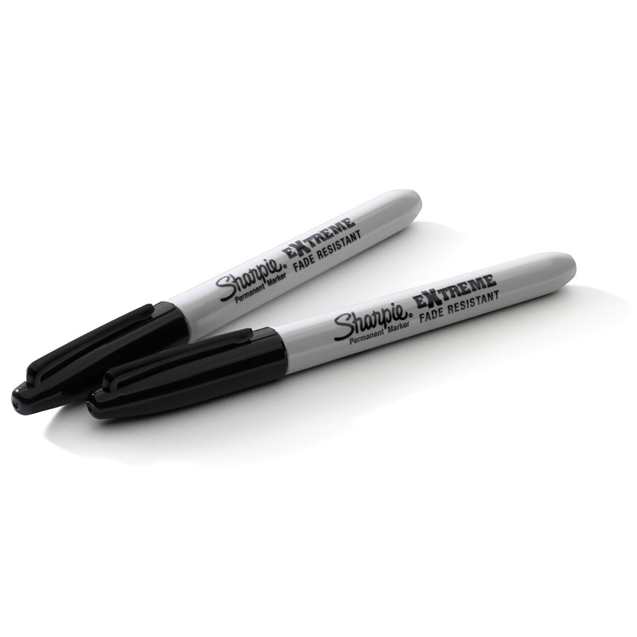 SHARPIE 1919845 - 2-Pack Extreme Permanent Marker w/ Fine Point Tip. Extreme Versatility
