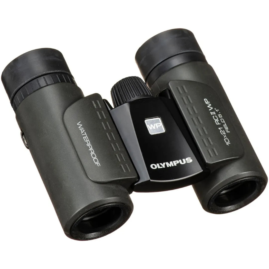 OM SYSTEM10x21 RC II WP Waterproof Binoculars Dark Green