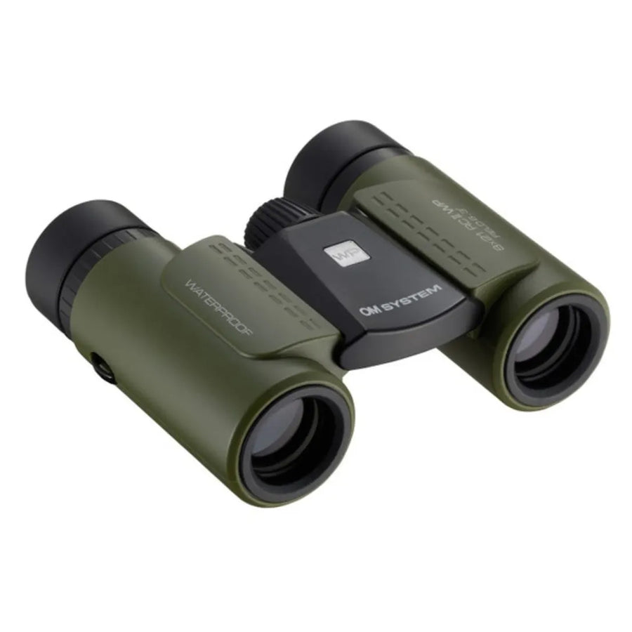 OM SYSTEM 8x21 RC II WP Waterproof Binoculars Green