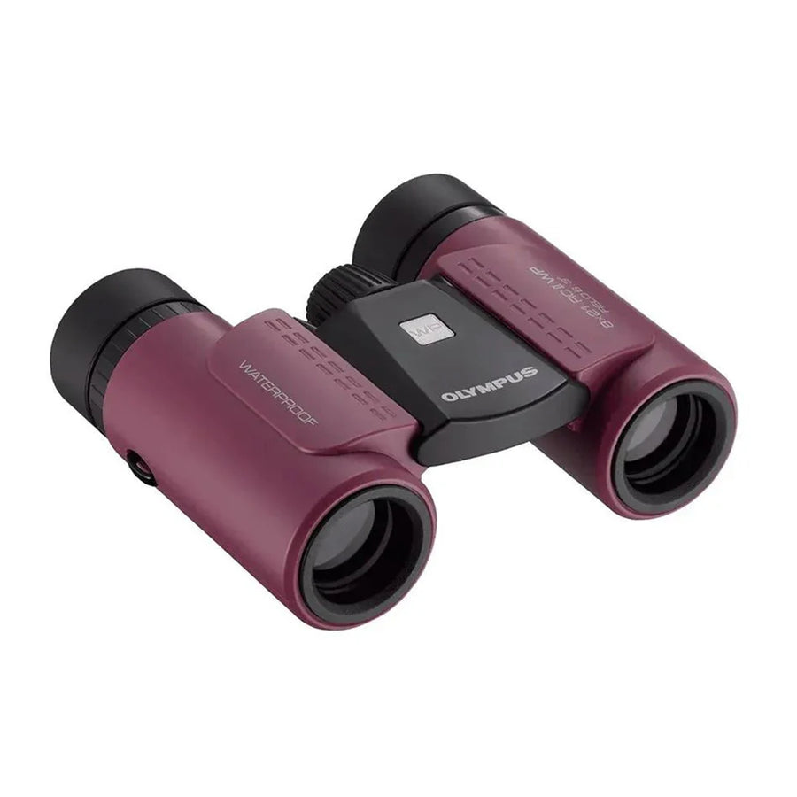 OM SYSTEM 8x21 RC II WP Waterproof Binoculars Magenta