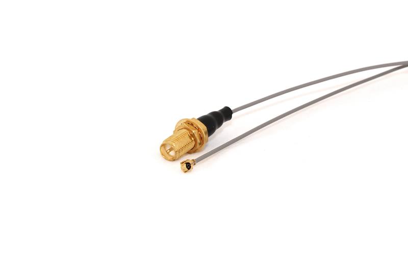 Go Wireless NZ P-11 - RP-SMA Female Bulkhead to U.FL 20cm Coax Pigtail