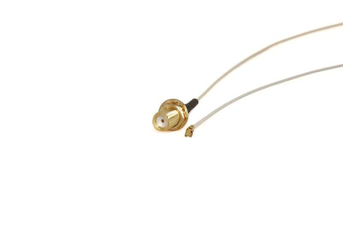 Go Wireless NZ P-34 - SMA Female Bulkhead to U.FL 20cm Coax Pigtail
