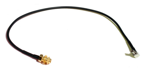 Go Wireless NZ P-73 - TS9 Male RA to SMA Female BKD 30cm LLC100 Coax Pigtail