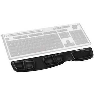9183201 - Fellowes Gel Keyboard Palm Support Black