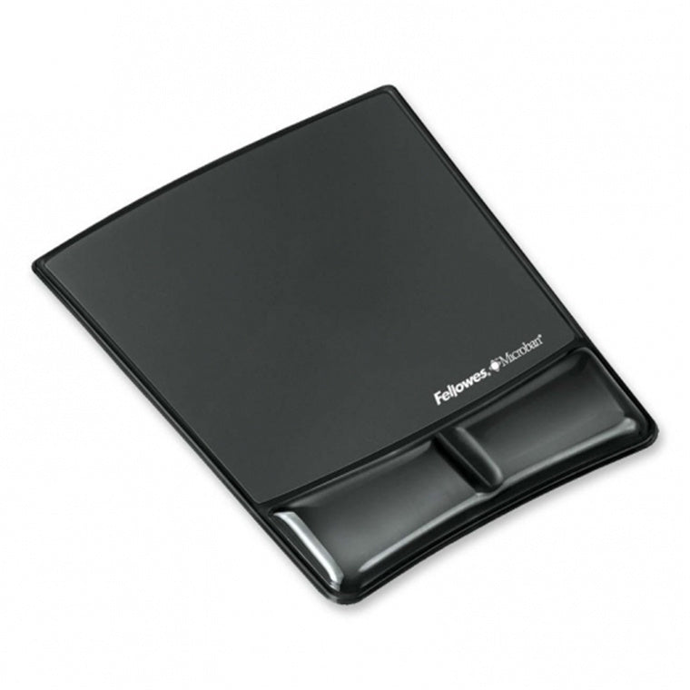 9182301 - Fellowes Gel Wrist Support Mouse Pad Black