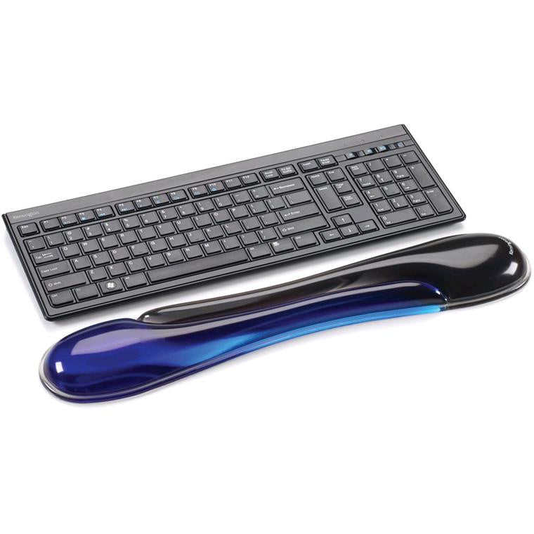 Kensington Duo Gel WristRest Wave - Black/Blue