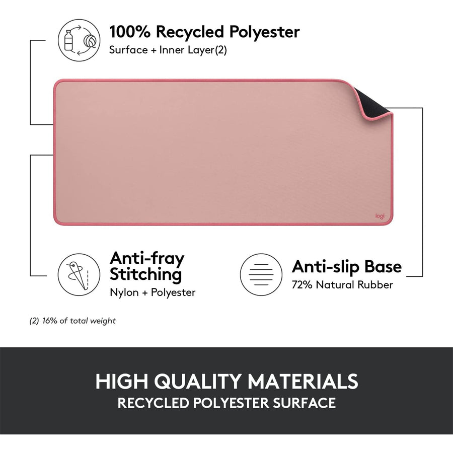 Logitech Studio Series Desk Mat - Rose