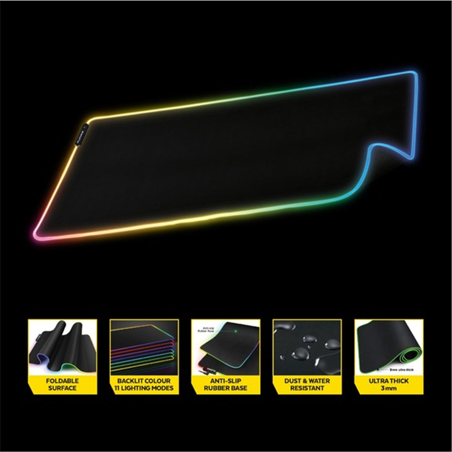 PSRGBX3 - Playmax Surface X3-RGB Mouse Mat - PC