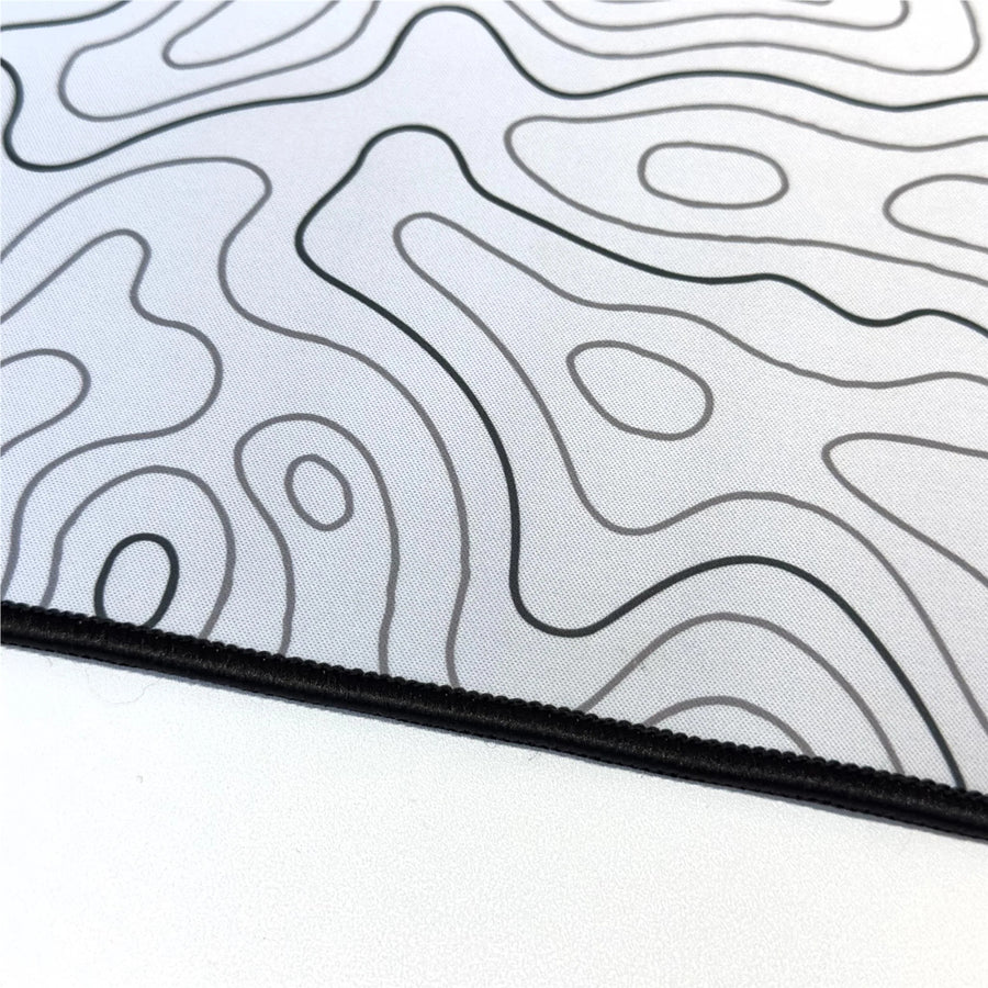 Playmax Topography X2 Mauspad – Weiß