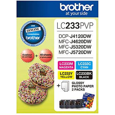 Brother LC233 Photo Value Pack