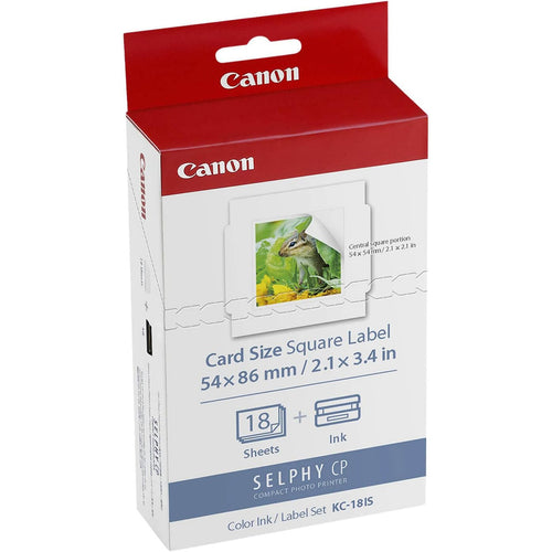 CanonKC18IS Ink & card Pk