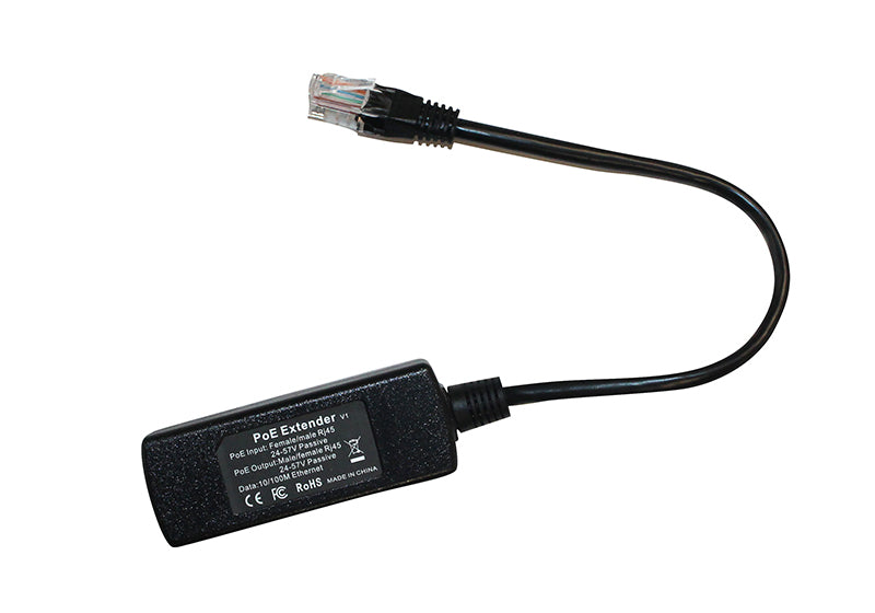 PoE World PassivePOE-Extender - Passive PoE 10/100 Mbps Ethernet  Extender Repeater