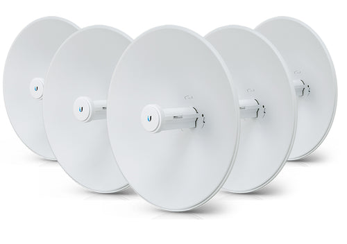 Ubiquiti PBE-5AC-GEN2-5 - PowerBeamAC Gen 2, 5GHz High Performance airMAX AC Bridge 25dBi Integrated Antenna and built in Wi-Fi Management 5 Pack