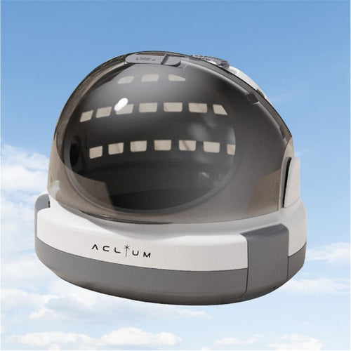 Aclium Capsule House for Cat max carry weight 6kg, Includes a removable and washable soft blanket for a cosy environment