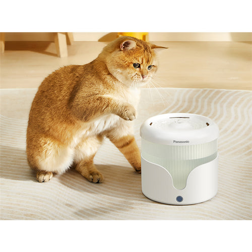 Panasonic Pet Wasserbrunnen 2L Nahtloses Design, Funktionale Merkmale