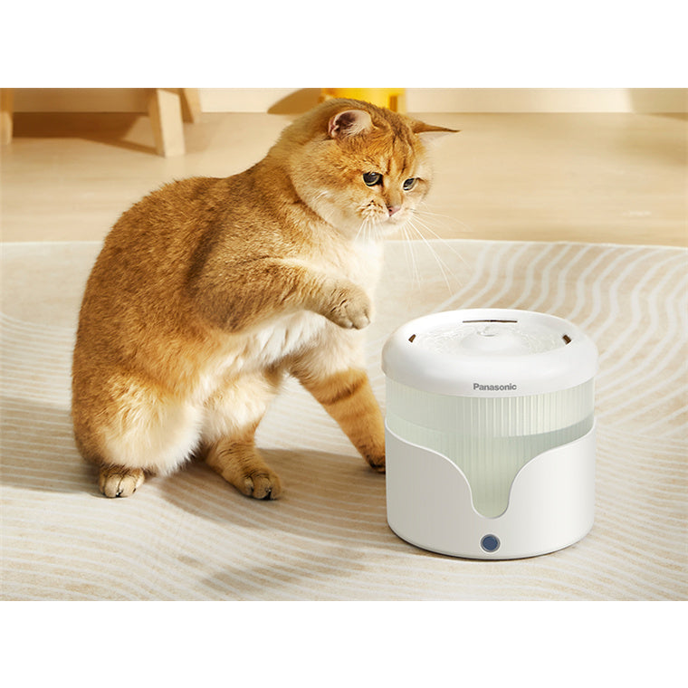 Panasonic Pet Wasserbrunnen 2L Nahtloses Design, Funktionale Merkmale