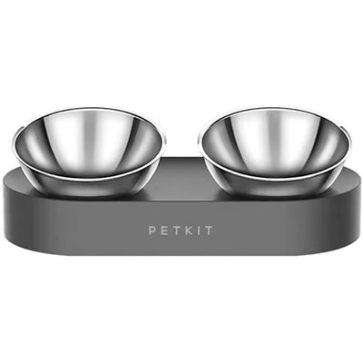 Petkit Fresh Nano Adjustable Double Cat/Dog/Pet Feeding Bowl Set Stainless Steel Premium Quality Stainless steel Bowls are made of dishwasher-safe, durable, sanitary, rust-free, and non-leaching material