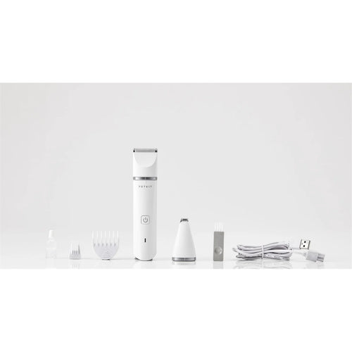 Petkit 2 In 1 Pet Hair Clipper Pro Double cutter head available, IPX7 waterproof, Low vibration and low noise, Battery Upgrade, charging time reduced
