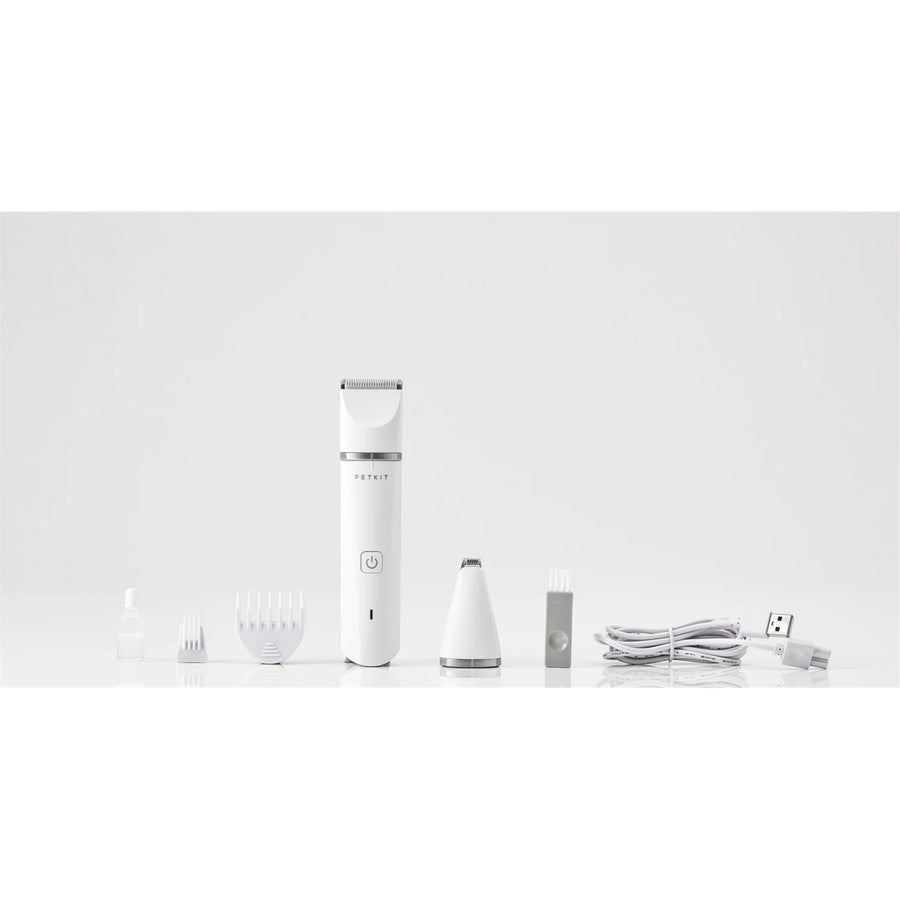 Petkit 2 In 1 Pet Hair Clipper Pro Double cutter head available, IPX7 waterproof, Low vibration and low noise, Battery Upgrade, charging time reduced