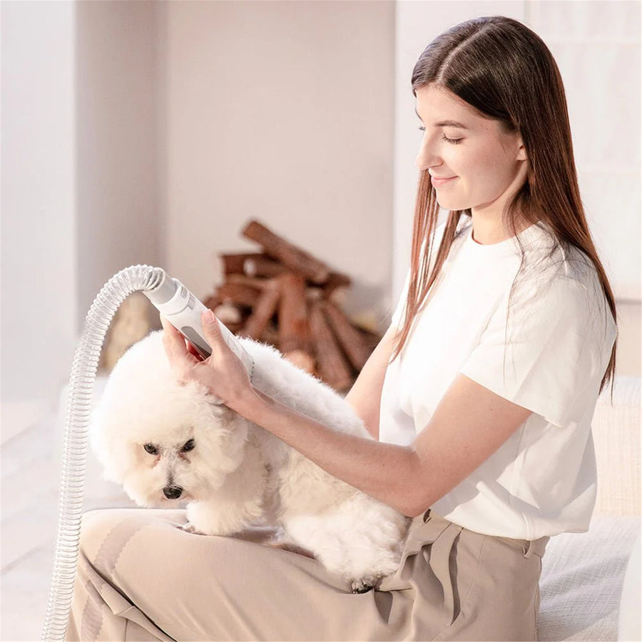Petkit FurWaker 5-in-1 Pet Grooming Kit (AirClipper) includes 5 Professional Grooming and Vacuum Tools, Snag-free & Smooth Cutting Experience