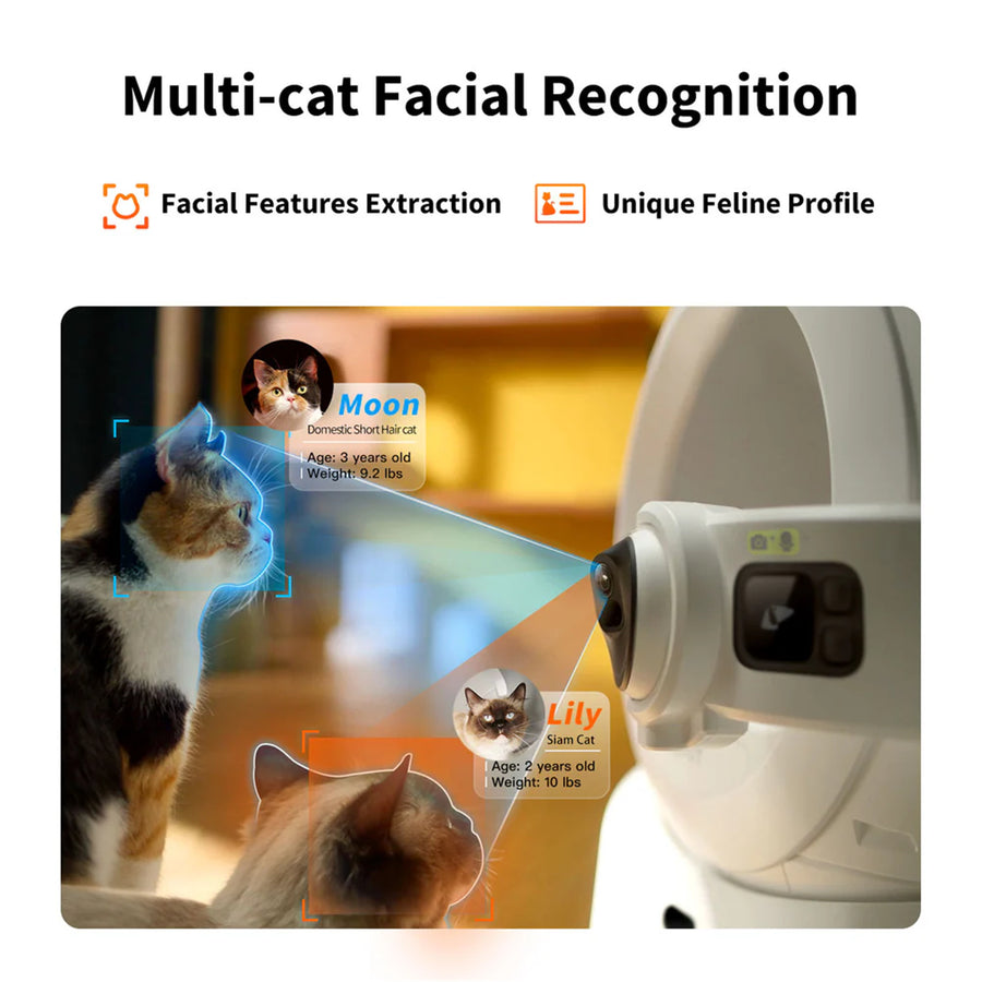 Petkit Purobot Ultra AI-powered Cat Litter Box With Camera , 2 Years Warranty
