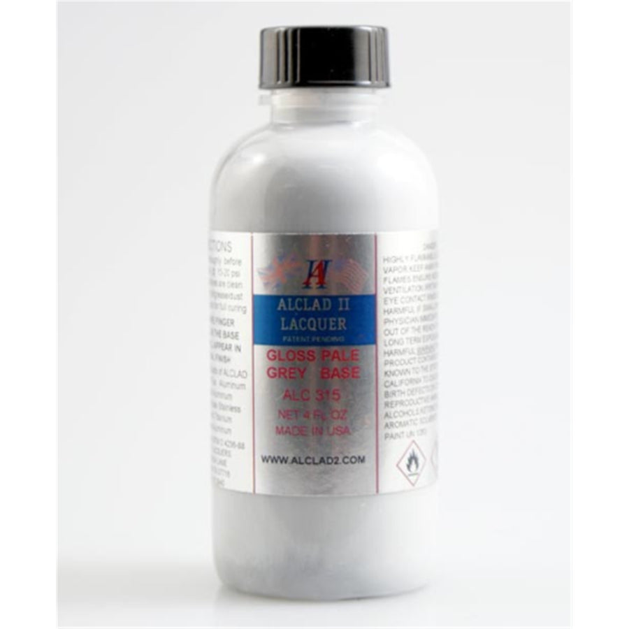 Alclad2 ALC315 - ALCLAD GLOSS PALE GREY BASE 4 OZ
