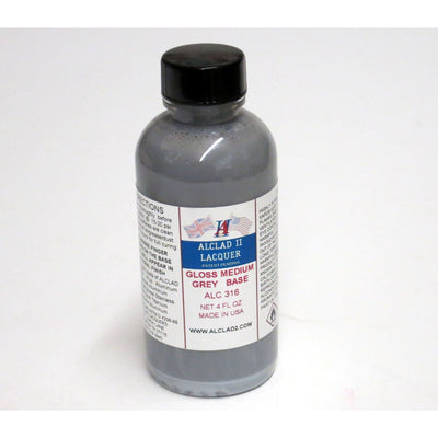 Alclad2 ALC316 - ALCLAD GLOSS MITTELGRAUE BASIS 4 OZ