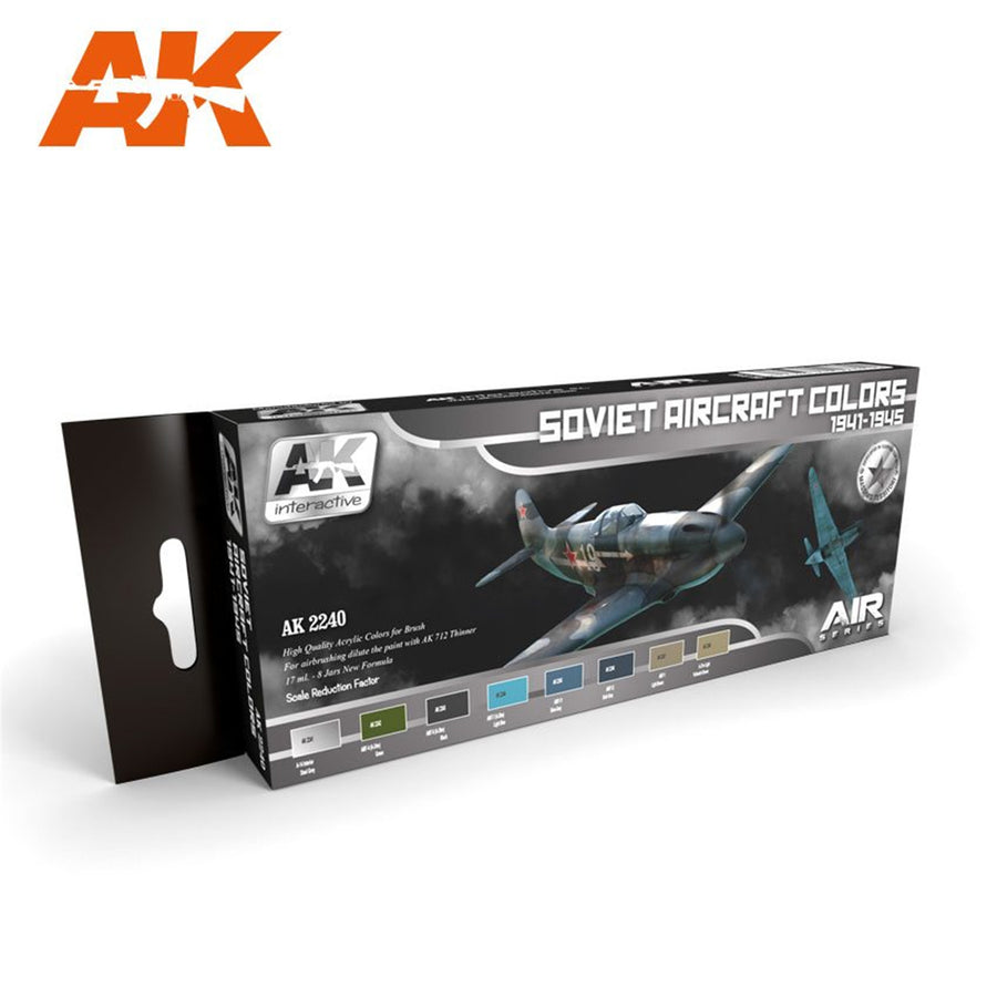 AK Interactive AK2240 - AK INTERACTIVE - AIRCRAFT SOVIET 1941-45