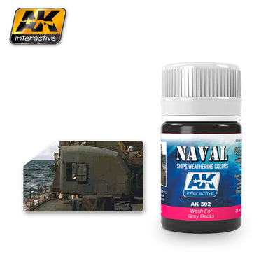AK INTERACTIVE - WASH FOR GREY DECKS