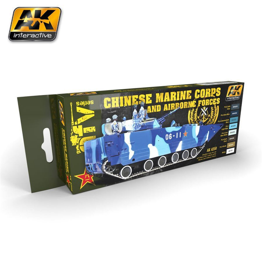 AK Interactive AK4250 - AK INTERACTIVE - CHINESISCHES MARINEKORPS & LUFTLANDETRUPPEN