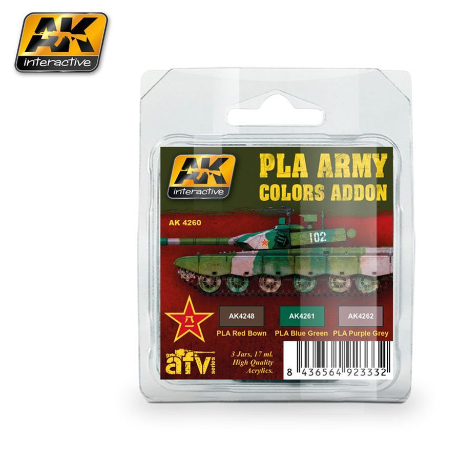 AK Interactive AK4260 - AK INTERACTIVE - FARBEN DER CHINESISCHEN VOLKSBEFREIUNGSARMEE