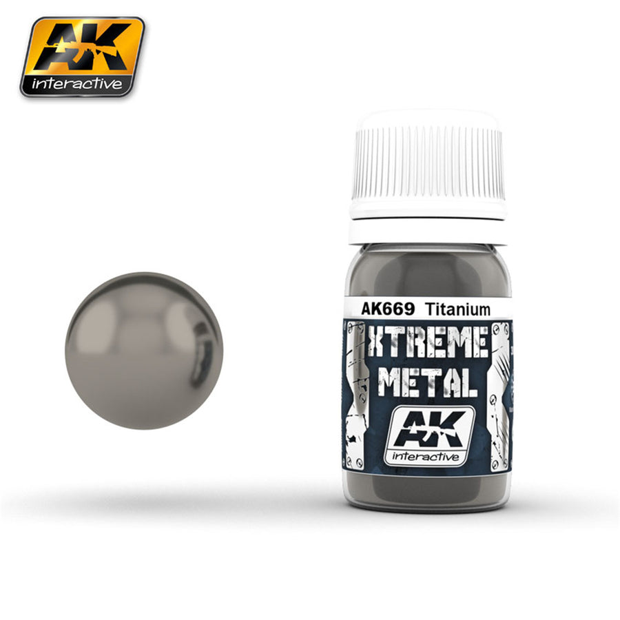 AK669 - AK INTERACTIVE - XTREME METAL METAL TITANIUM