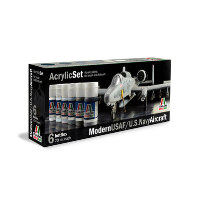 Italeri / Vallejo Paint - USAF/USN Modern - 6 Pieces