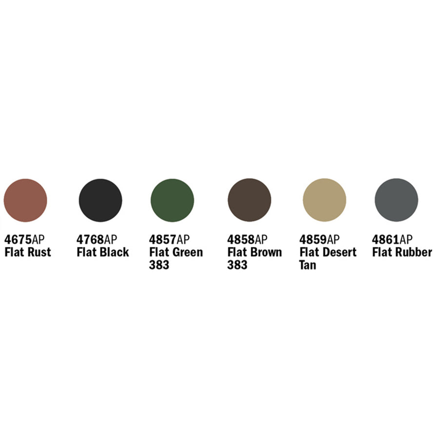ITALERI/VALLEJO PAINT - MODERN MILITARY - 6 PCS