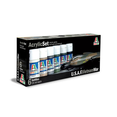 ITALERI/VALLEJO PAINT - VIETNAM WAR - 6 PCS