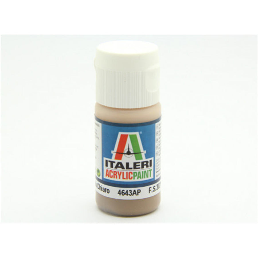 Italeri 1-4643AP - ITALERI/VALLEJO - FLAT NOCCIOLA CHIARO