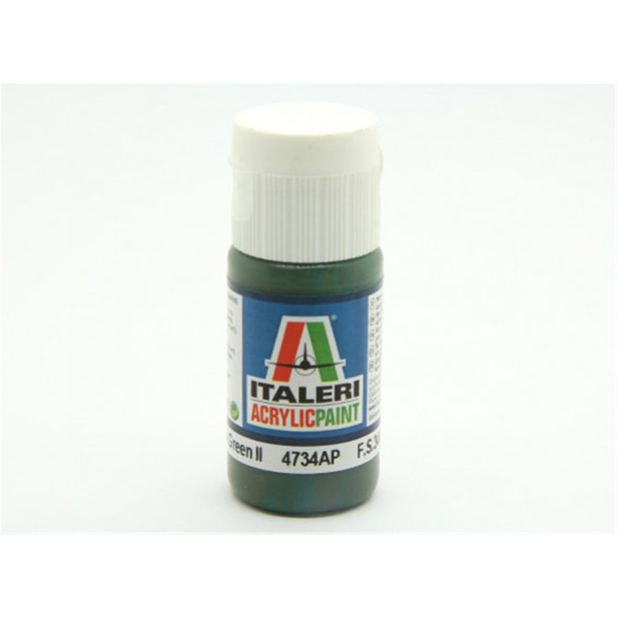 Italeri 1-4734 - ITALERI/VALLEJO - FLACHES MITTELGRÜN (II)
