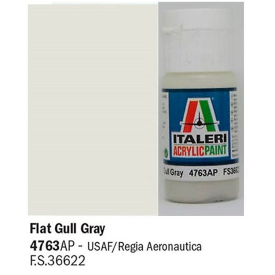 Italeri 1-4763 - ITALERI/VALLEJO - FLAT GULL GREY