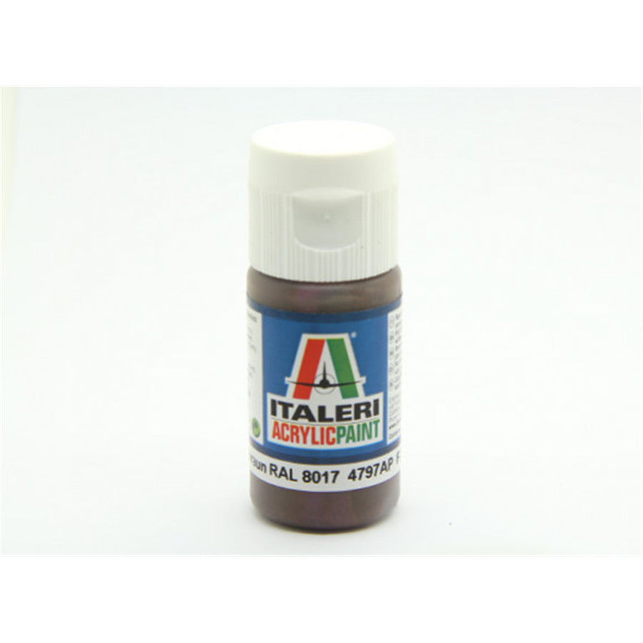 Italeri 1-4797 - ITALERI/VALLEJO - FLAT PZ. SCHOKOBRAUN RAL 8017