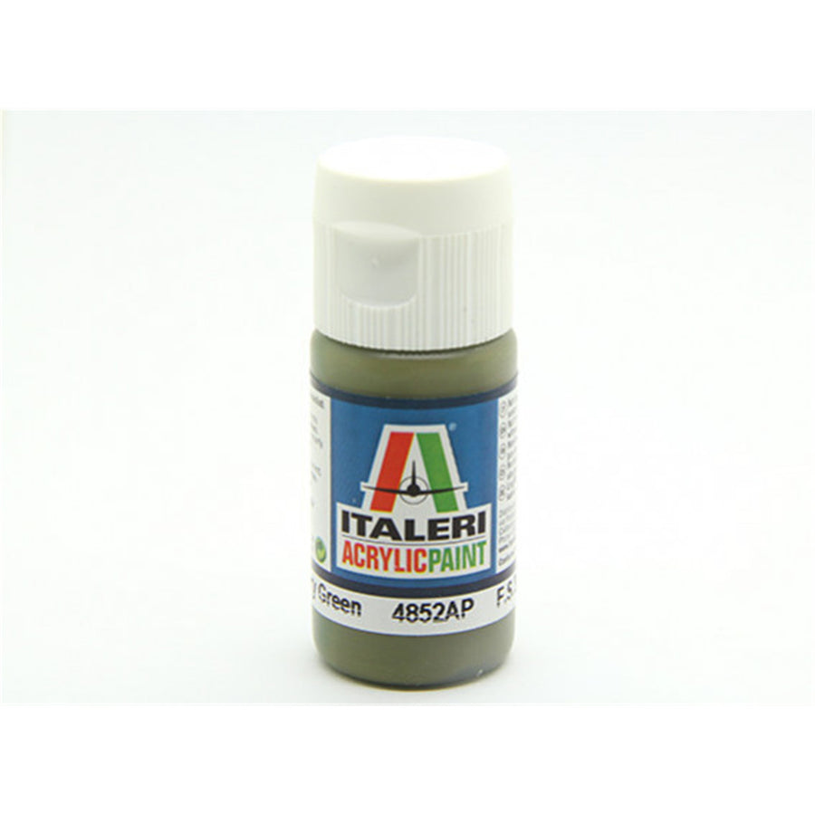 Italeri 1-4852 - ITALERI/VALLEJO - FLACHES MILITÄRGRÜN