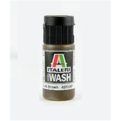 ITALERI MODEL WASH 20ml: DARK BROWN
