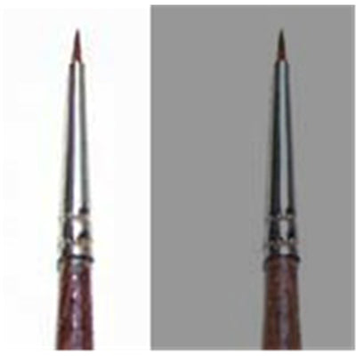 Italeri 1-52281 - ITALERI SYNTHETIK RUNDPINSEL MIT BRAUNER SPITZE 0/10