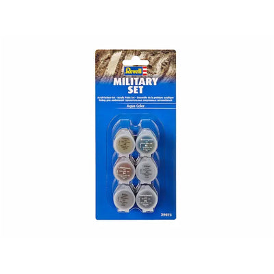 Revell Aqua Colour - 6 Paints - Military Vehicle Set