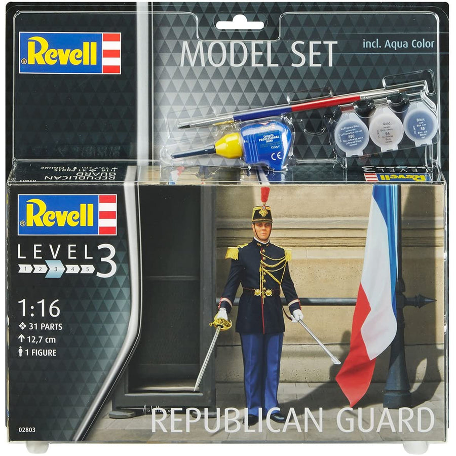 Revell RV62803 – REVELL 1/16 FARBE, KLEBER ETC. „REPUBLICAN GUARD“